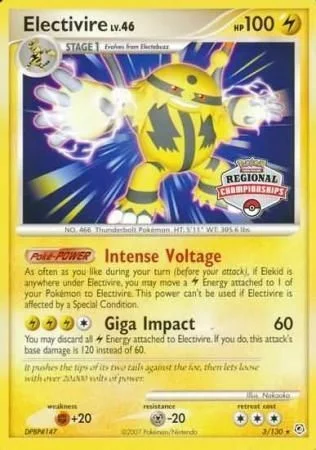Electivire Lv.46 — Diamond & Pearl Promos