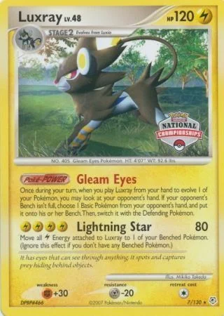 Luxray — Diamond & Pearl Promos