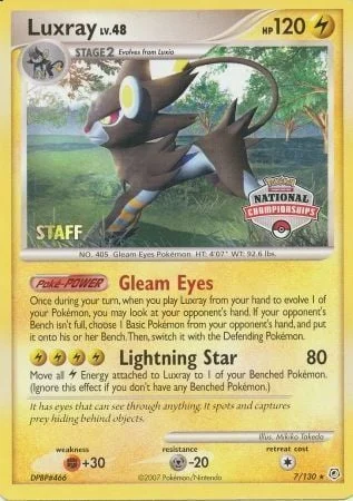 Luxray — Diamond & Pearl Promos