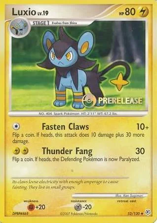 Luxio — Diamond & Pearl Promos