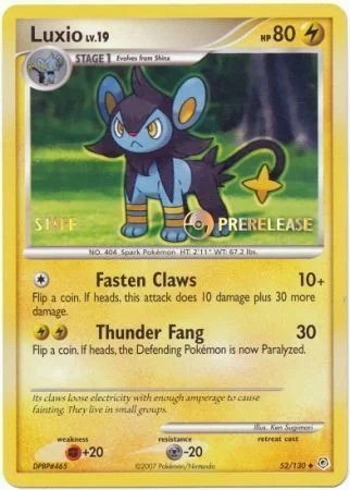 Luxio — Diamond & Pearl Promos