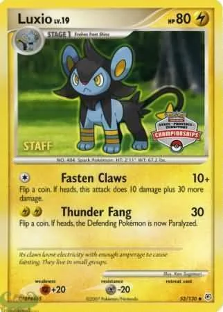 Luxio — Diamond & Pearl Promos