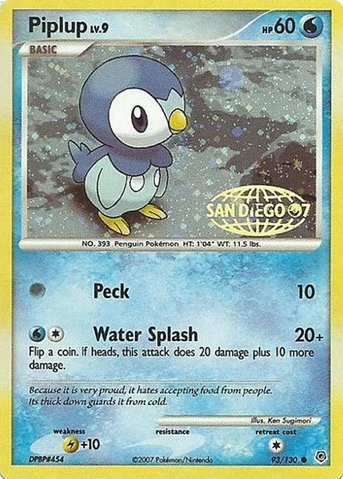 Piplup — Diamond & Pearl Promos