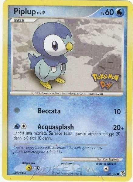 Piplup — Diamond & Pearl Promos
