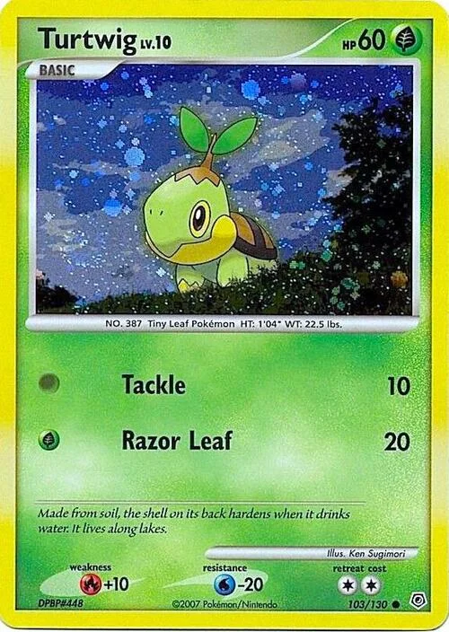 Turtwig Lv.10 — Unnumbered Promos