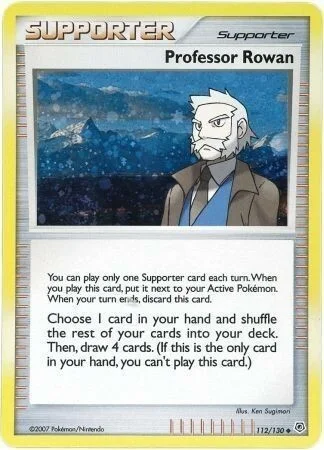 Professor Rowan — Diamond & Pearl Promos