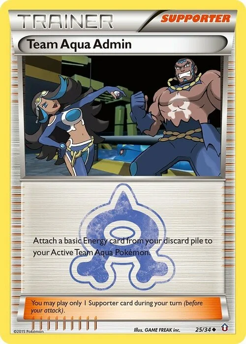 Team Aqua Admin — Double Crisis