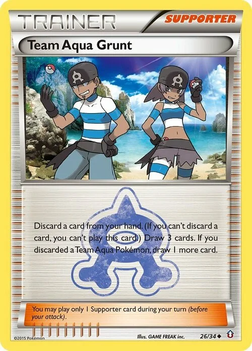 Team Aqua Grunt — Double Crisis