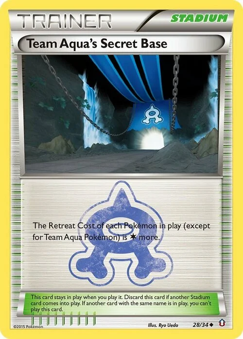 Team Aqua's Secret Base — Double Crisis