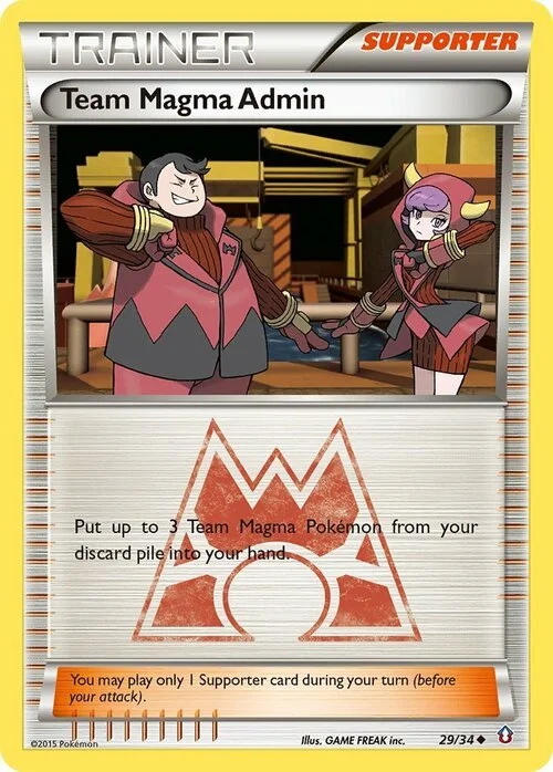 Team Magma Admin — Double Crisis