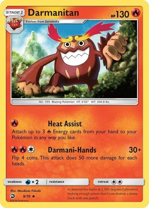 Darmanitan — Dragon Majesty