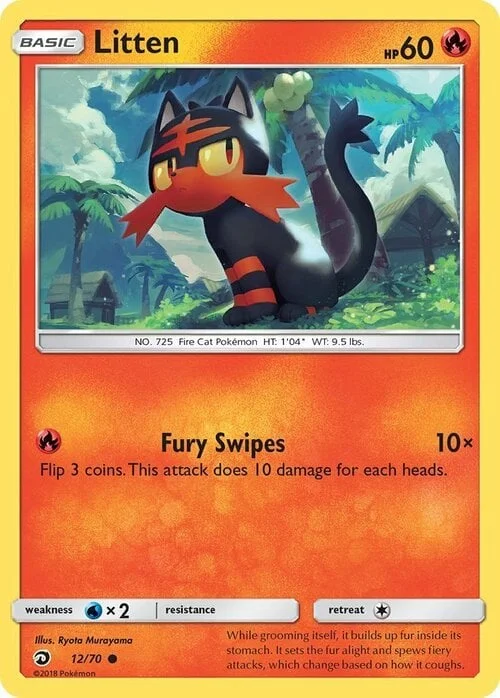 Litten — Dragon Majesty