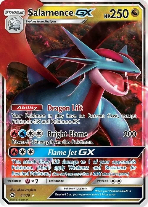 Salamence GX — Dragon Majesty