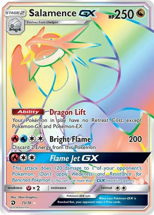 Salamence GX — Dragon Majesty