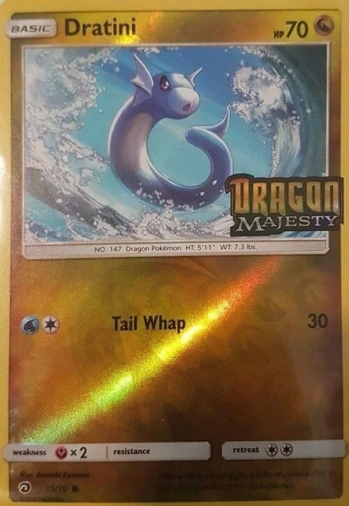 Dratini — Dragon Majesty Promos