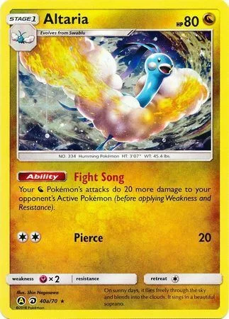 Altaria — Dragon Majesty Promos