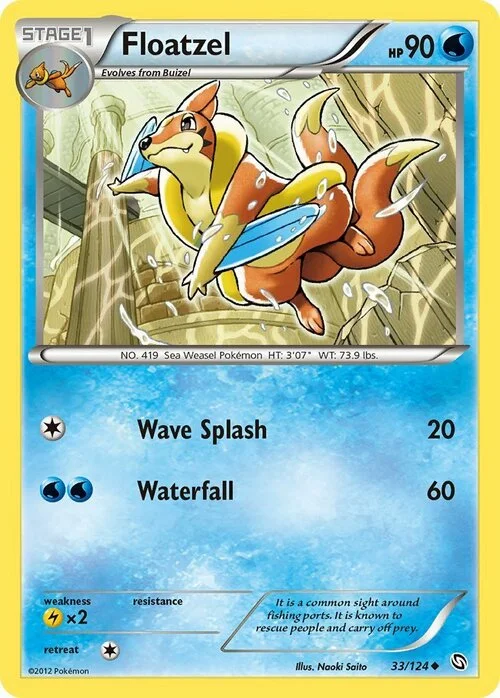 Floatzel — Dragons Exalted