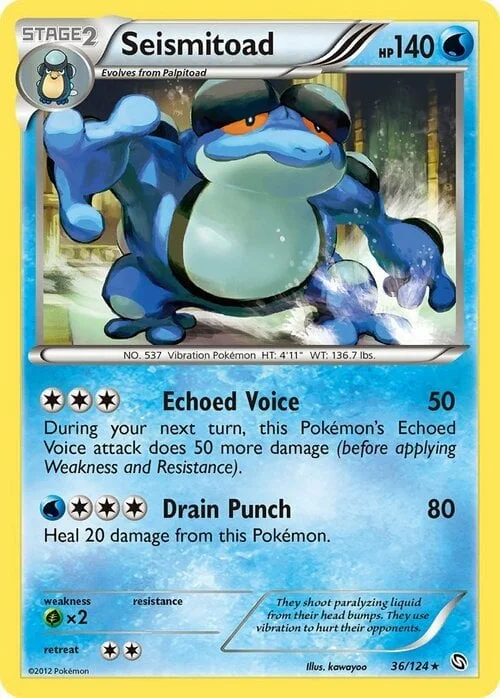 Seismitoad — Dragons Exalted