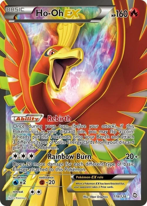 Ho-Oh EX — Dragons Exalted