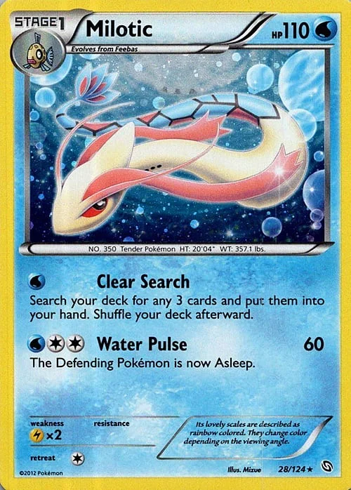 Milotic — Dragons Exalted Promos