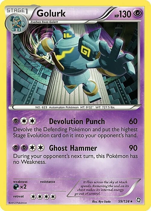 Golurk — Theme Deck & Blisters Exclusives