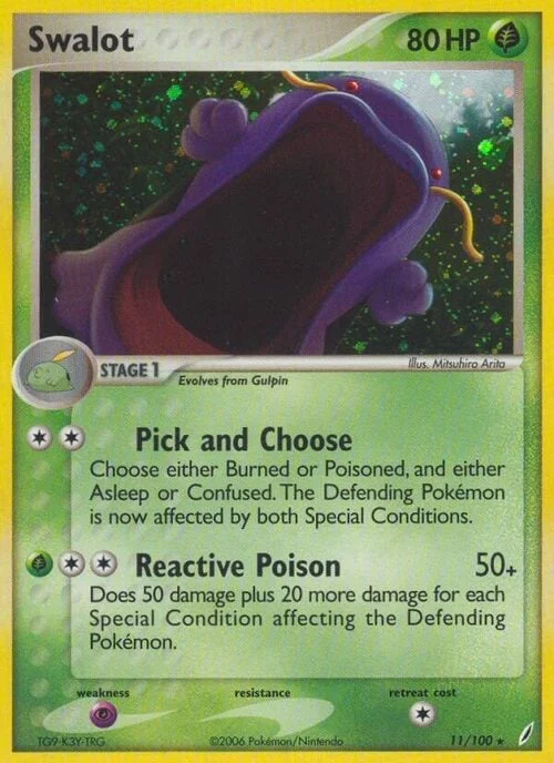Swalot — EX Crystal Guardians