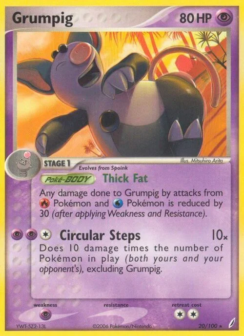 Grumpig — EX Crystal Guardians
