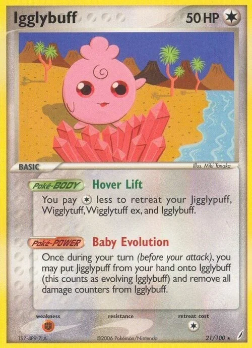 Igglybuff — EX Crystal Guardians