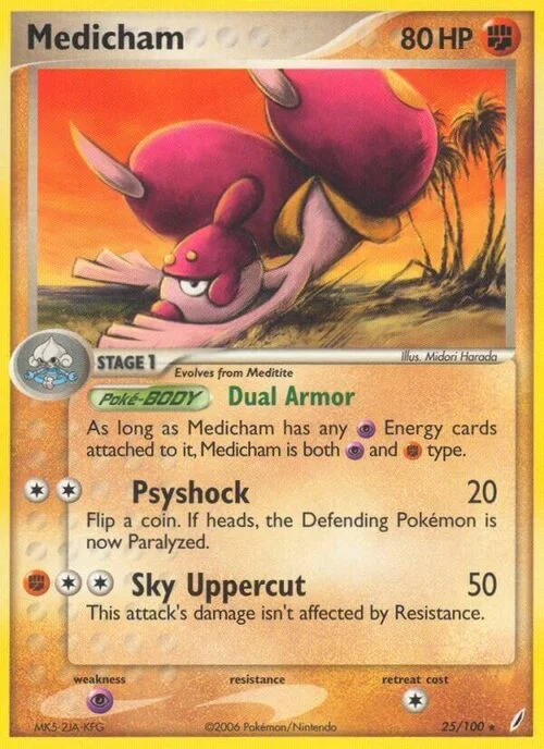 Medicham — EX Crystal Guardians