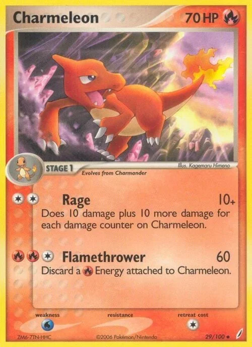 Charmeleon — EX Crystal Guardians