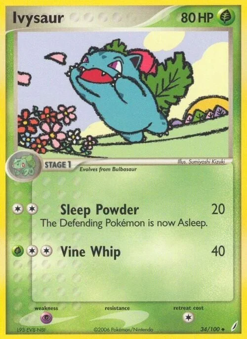 Ivysaur — EX Crystal Guardians
