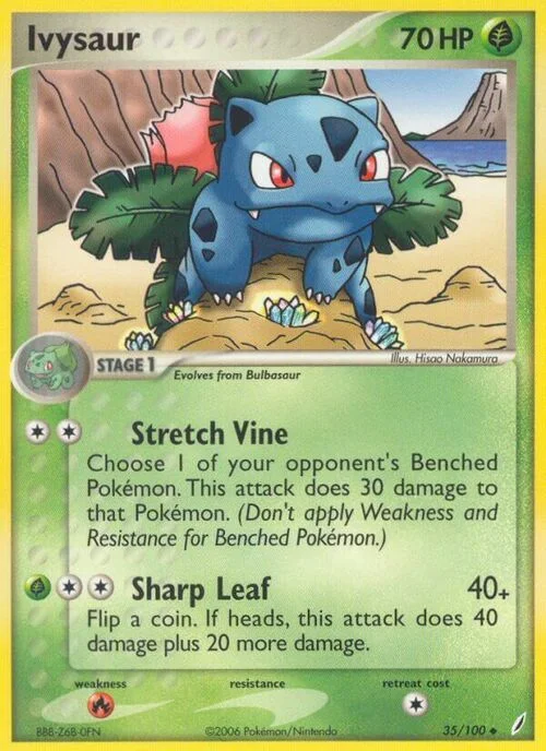 Ivysaur — EX Crystal Guardians