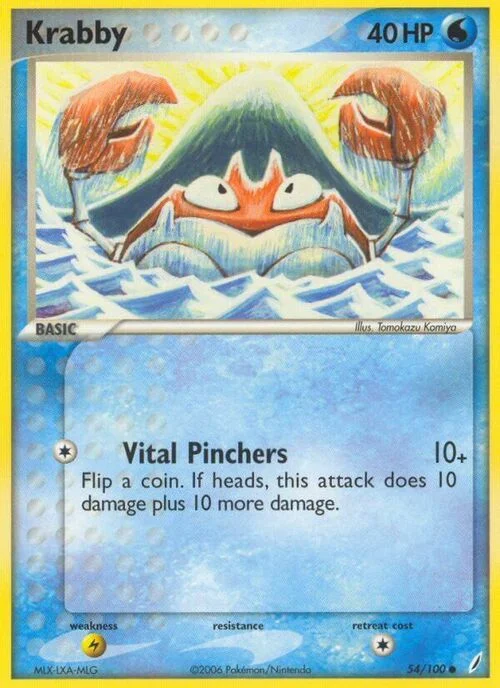 Krabby — EX Crystal Guardians