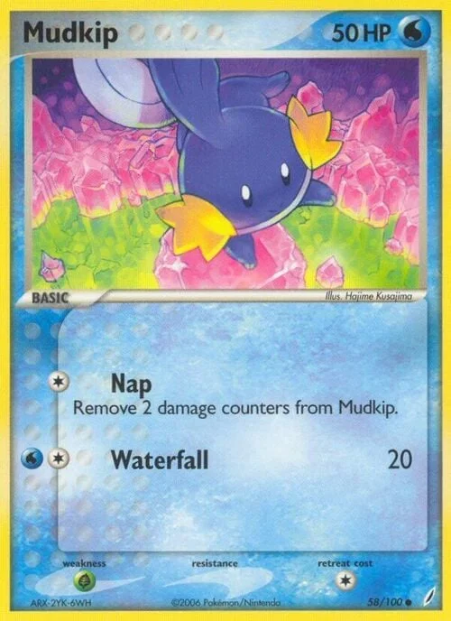 Mudkip — EX Crystal Guardians