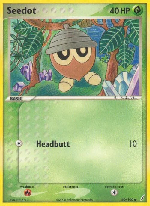 Seedot — EX Crystal Guardians