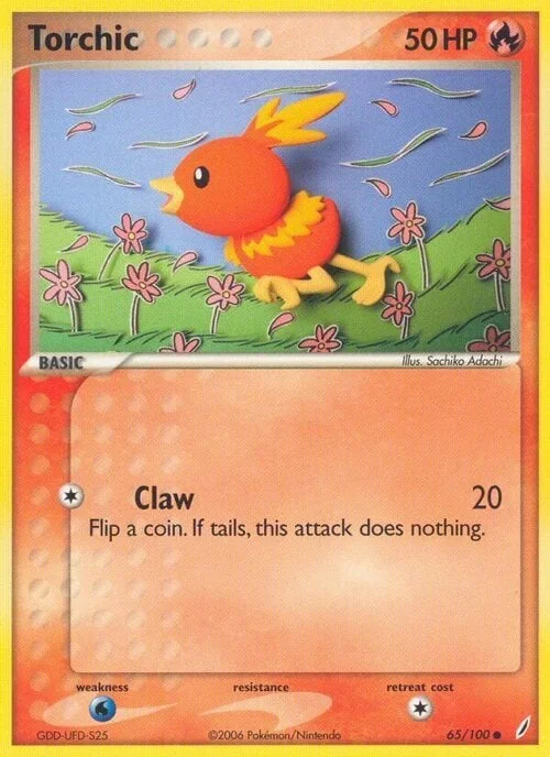 Torchic — EX Crystal Guardians