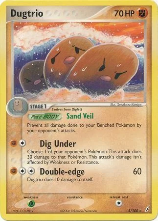 Dugtrio — Theme Deck & Blisters Exclusives