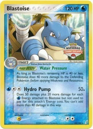 Blastoise — League Promos