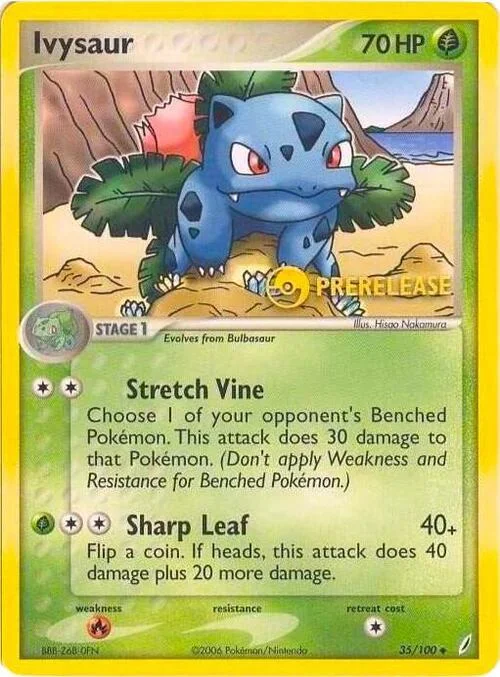 Ivysaur — Prerelease Promos