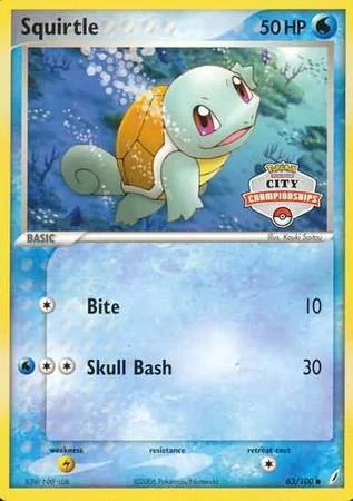 Squirtle — League Promos