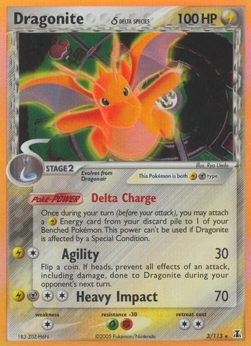 Dragonite δ Delta Species — EX Delta Species