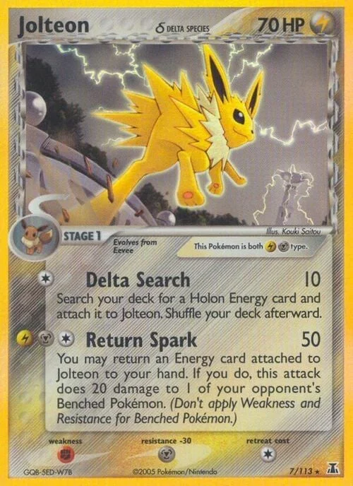 Jolteon δ Delta Species — EX Delta Species
