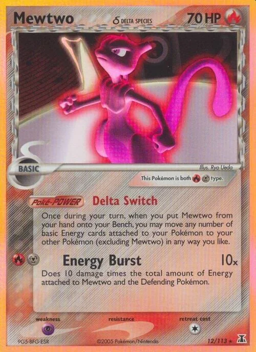 Mewtwo δ Delta Species — EX Delta Species
