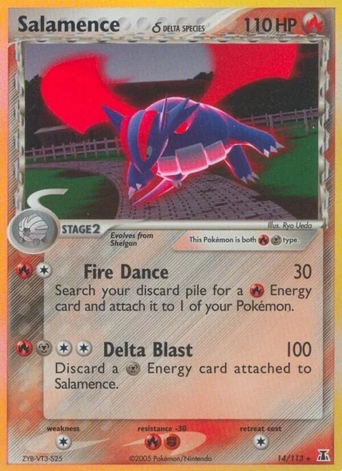Salamence δ Delta Species — EX Delta Species