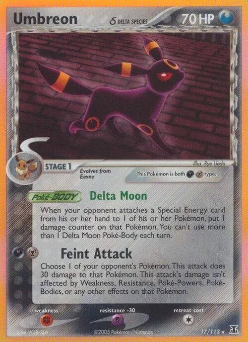 Umbreon δ Delta Species — EX Delta Species