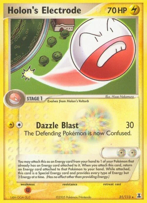 Holon's Electrode — EX Delta Species
