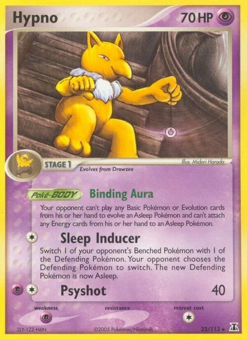 Hypno — EX Delta Species