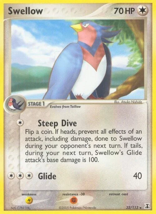 Swellow — EX Delta Species