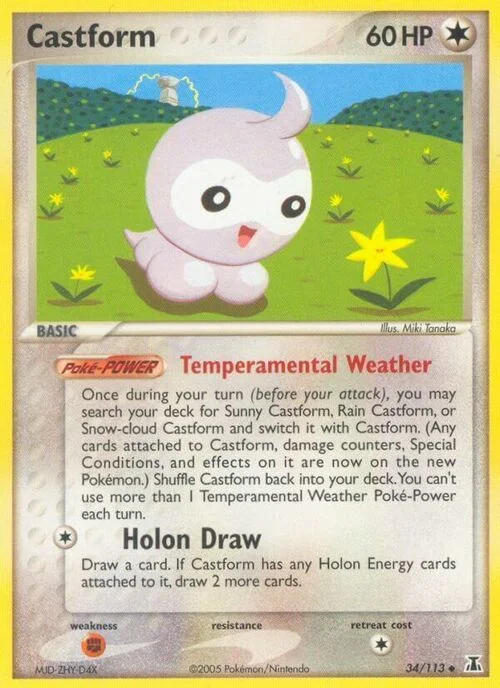 Castform — EX Delta Species