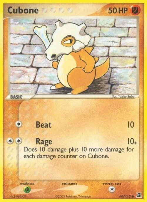 Cubone — EX Delta Species